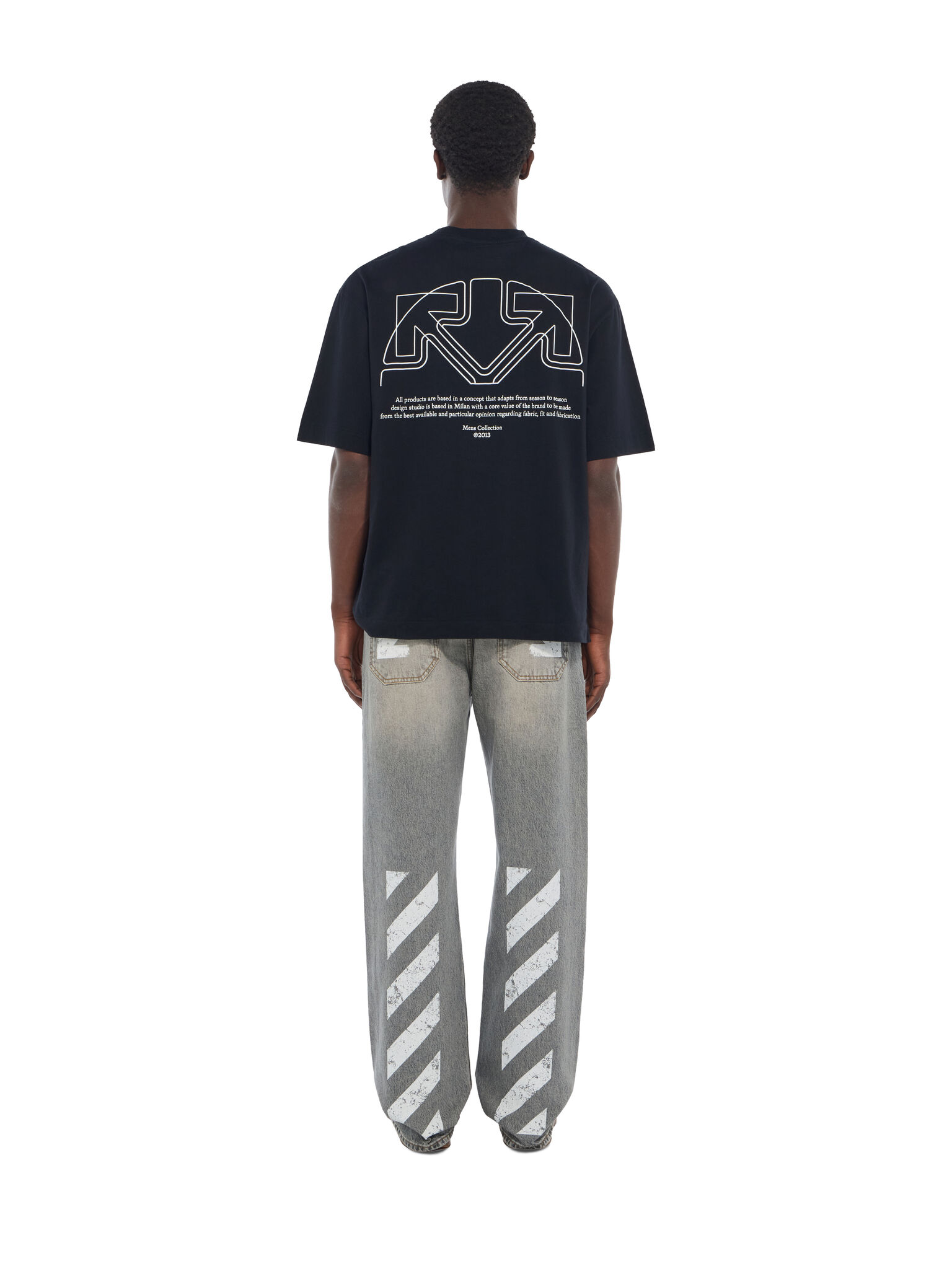 Half Arrow Slim Relaxed Jeans