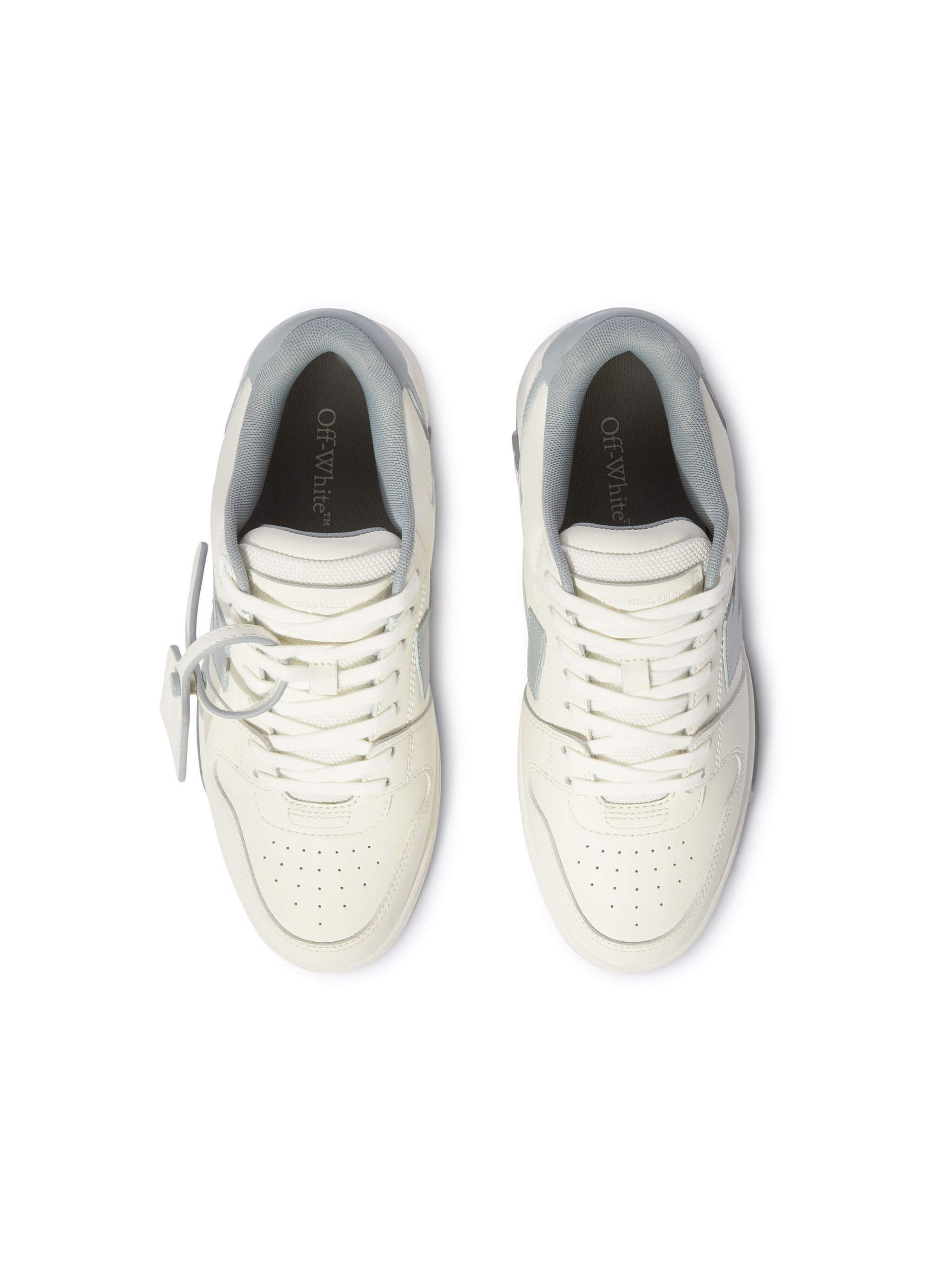 OFF WHITE Sneakers Out Of Office Bianco/Grigio Chiaro BIANCO OWIA259S25LEA001