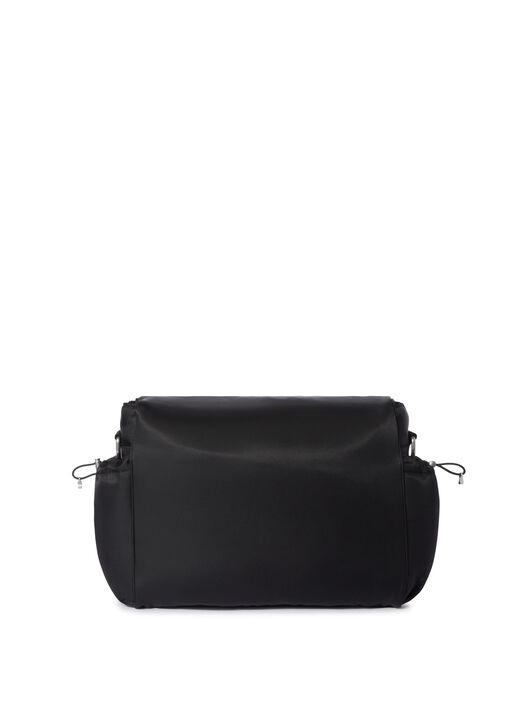 OFF WHITE Jitney Diaper Bag BLACK OBXE001C99FAB001