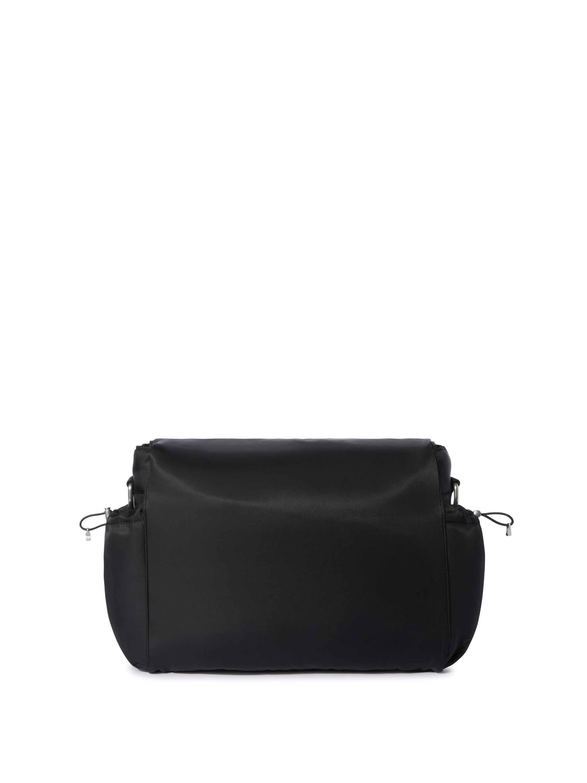 OFF WHITE Jitney Diaper Bag BLACK OBXE001C99FAB001