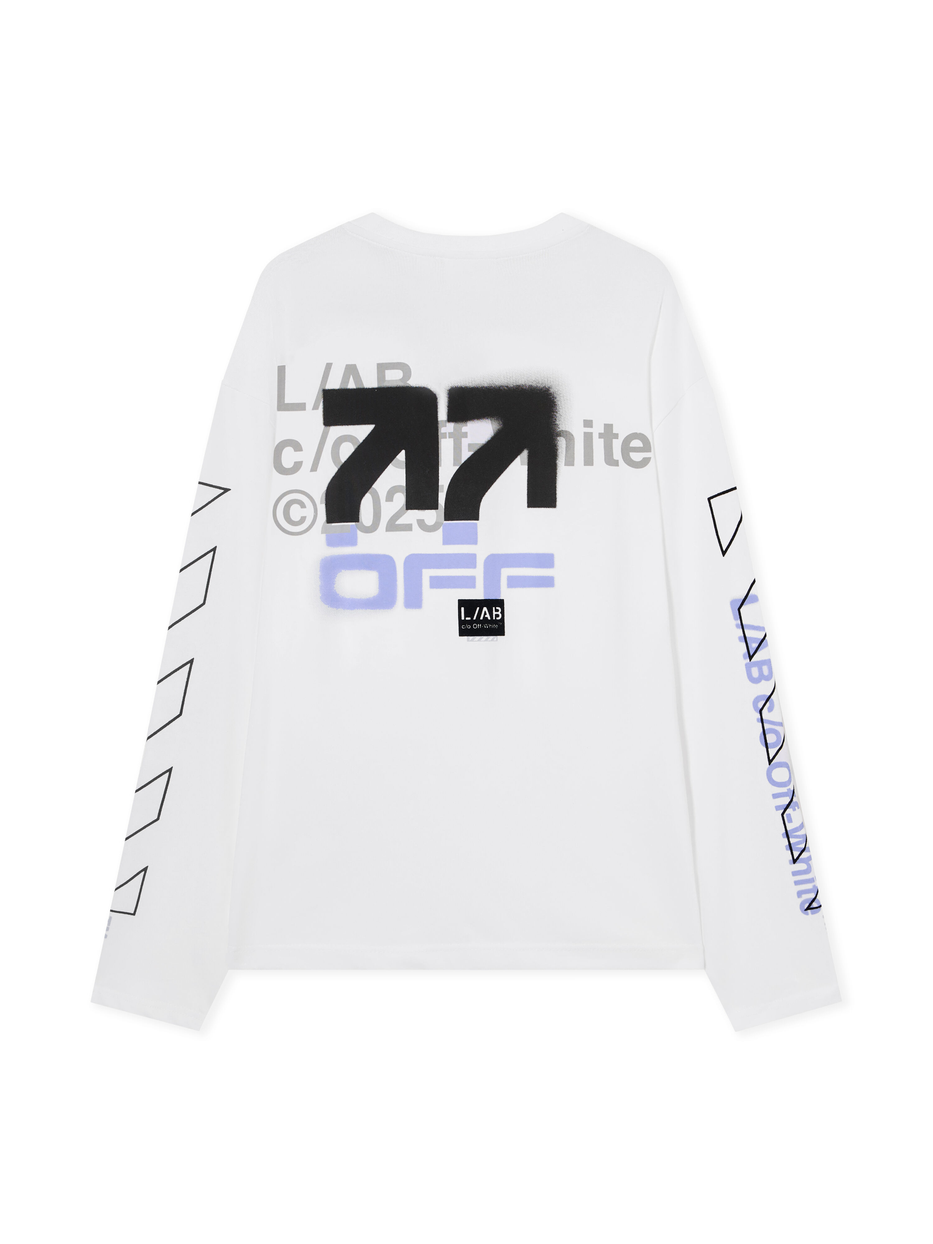 LAB L/AB Off Active Long-Sleeved T-Shirt WHITE 44LABF26T076
