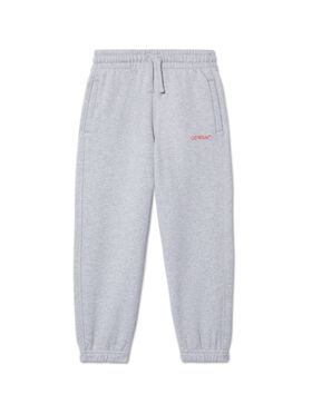 OFF WHITE Bookish Sweatpants BLUE OBBA001S25FLE007