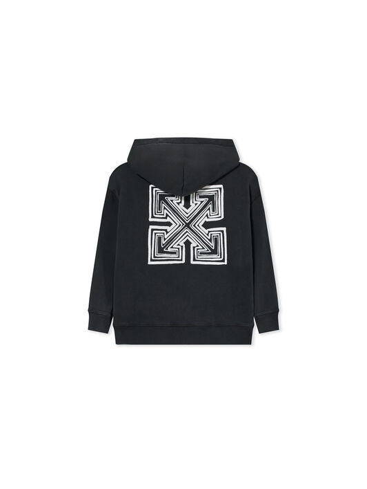 Arrow Monogram Zip-Up Hoodie OFF WHITE Arrow Monogram Zip-Up Hoodie BLACK 44BBE001F26F004