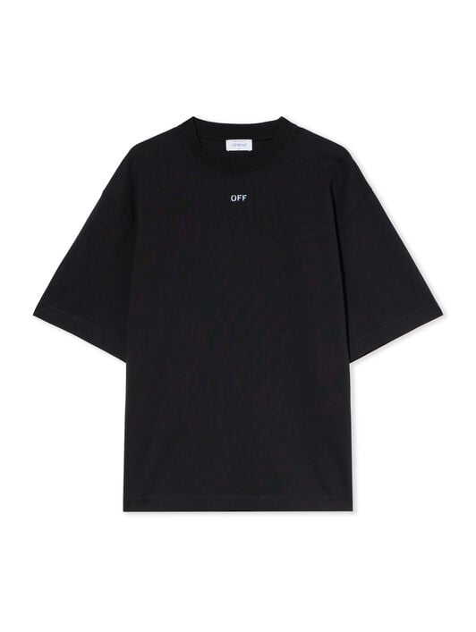 Stencil Arrow Skate Logo T-Shirt OFF WHITE Stencil Arrow Skate Logo T-Shirt BLACK - CLOUDY OMAA120F25JER00D