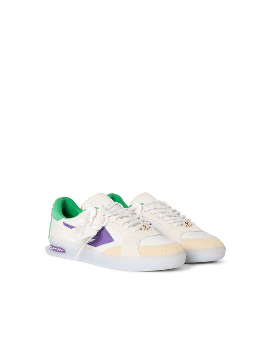 OFF WHITE New Slim Sneaker WHITE - PURPLE OWIA28NS26FAB002