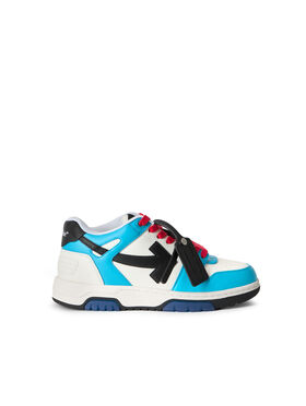 OFF WHITE Out Of Office Calf Leather BLUE - BLACK OMIA189G20LEA005