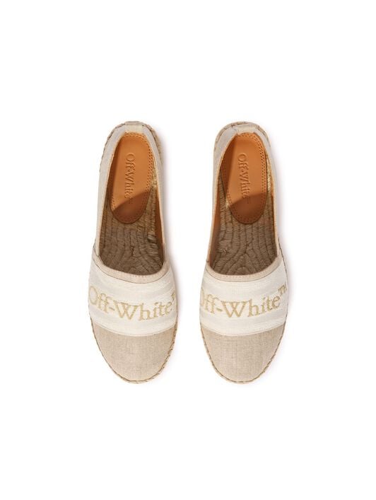 Bookish Linen Espadrillas OFF WHITE Bookish Linen Espadrillas NEUTRALS OWIB014S24FAB001