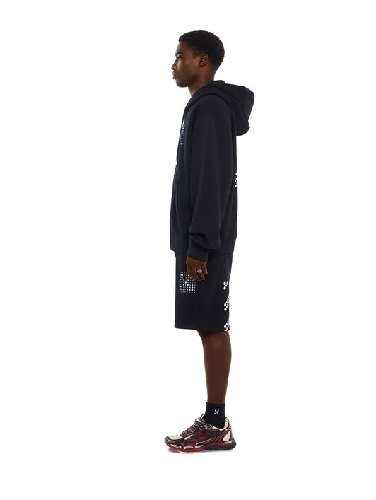 Dotted Arrow Regular Zip Hoodie OFF WHITE Dotted Arrow Regular Zip Hoodie BLACK 44MBE02EG26F001
