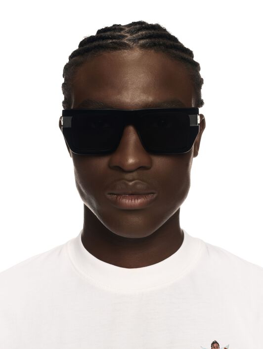 OFF WHITE Chester Sunglasses BLACK OERI149S25PLA001