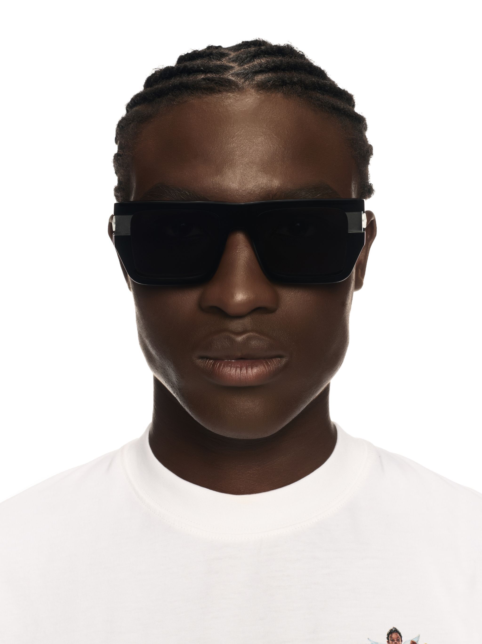 OFF WHITE Chester Sunglasses BLACK OERI149S25PLA001