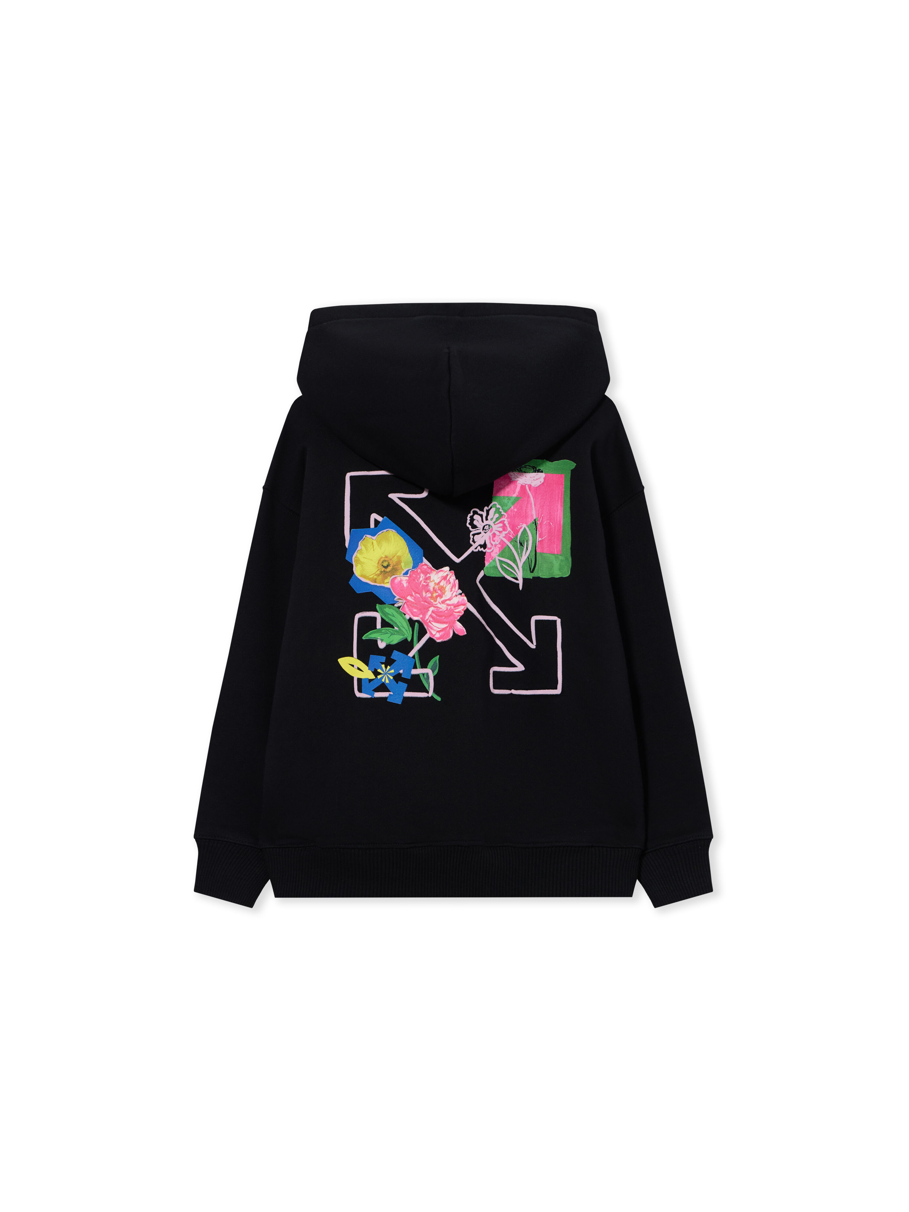 Arrow Flower Zip-Up Hoodie OFF WHITE Arrow Flower Zip-Up Hoodie BLACK 44GBE001F26F001