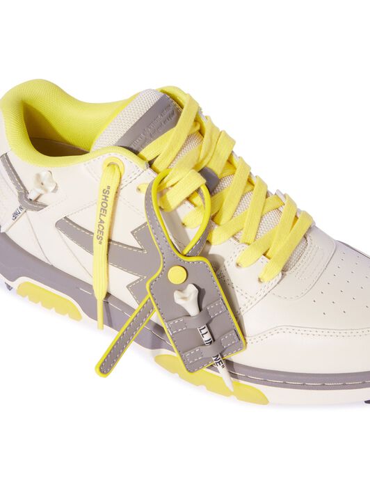 OFF WHITE Ow Golf Out Of Office Sneakers OFF WHITE - GREY - YELLOW OMIA29DT24LEA001