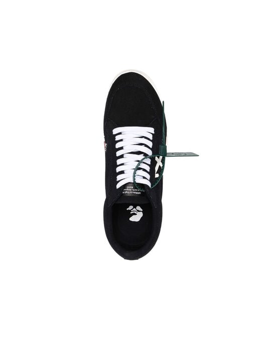 OFF WHITE LOW VULCANIZED CANVAS BLACK WHITE OMIA085C99FAB002