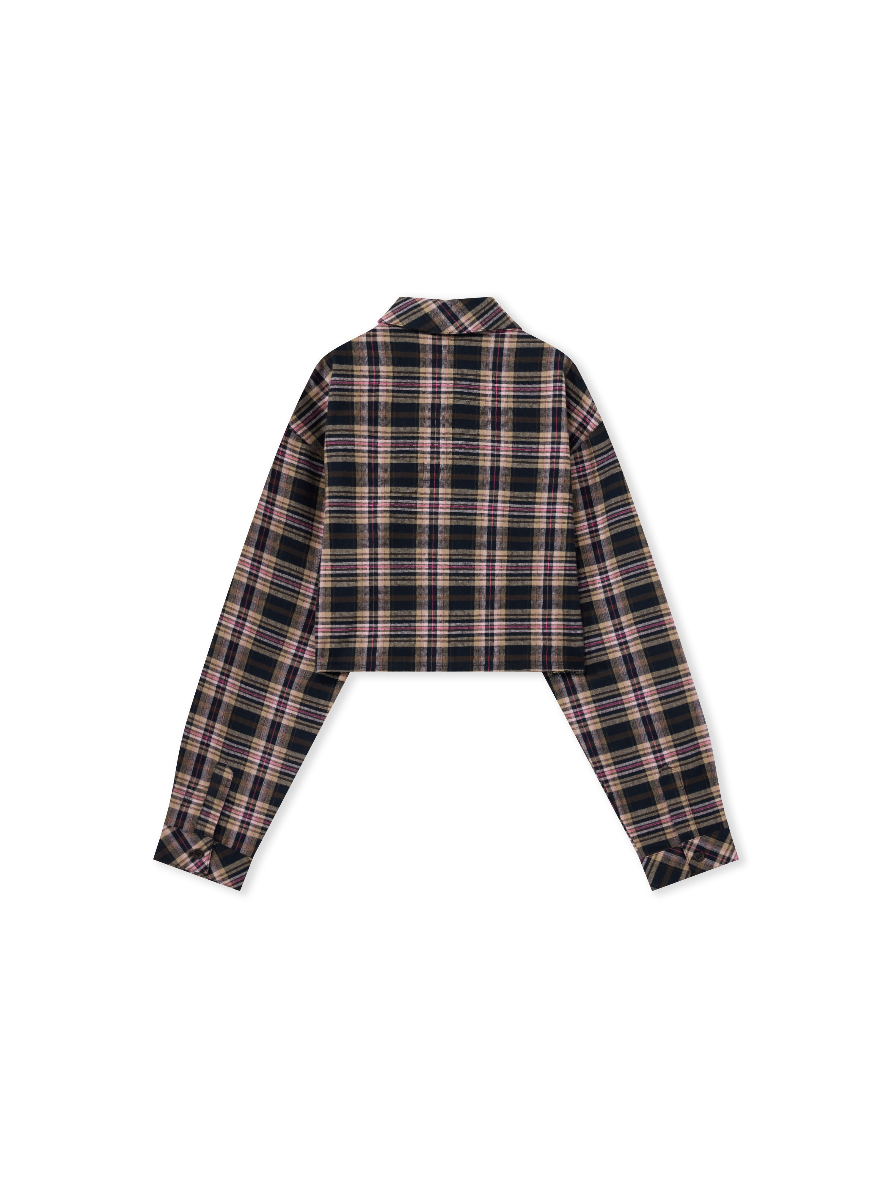 Logo Flannel Long Sleeve Shirt OFF WHITE Logo Flannel Long Sleeve Shirt BLUSH 44GGE002F26F001