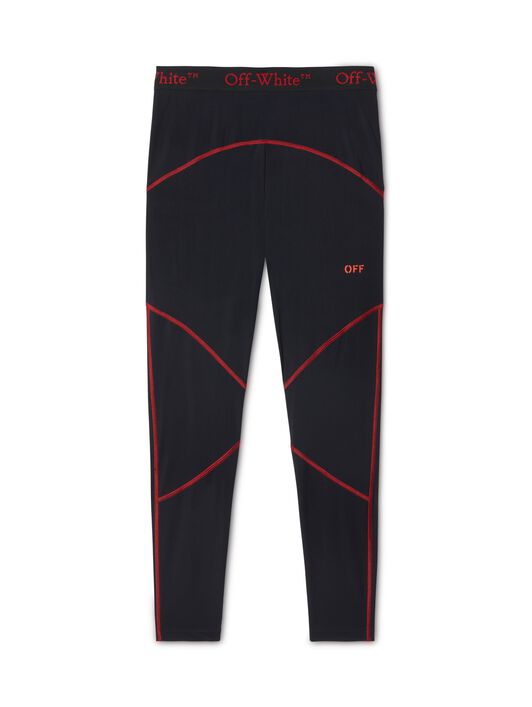 OFF WHITE Ow Golf_Leggings BLACK OWCD027T24FAB001