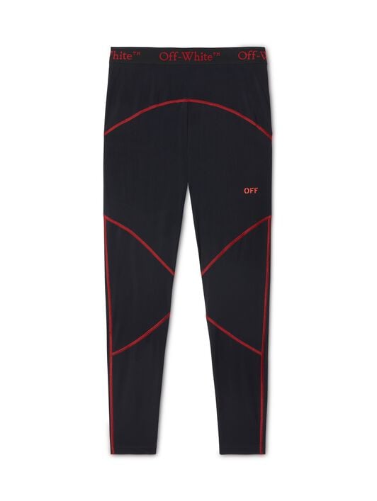 Schwarze Golfleggings OFF WHITE Schwarze Golfleggings SCHWARZ OWCD027T24FAB001