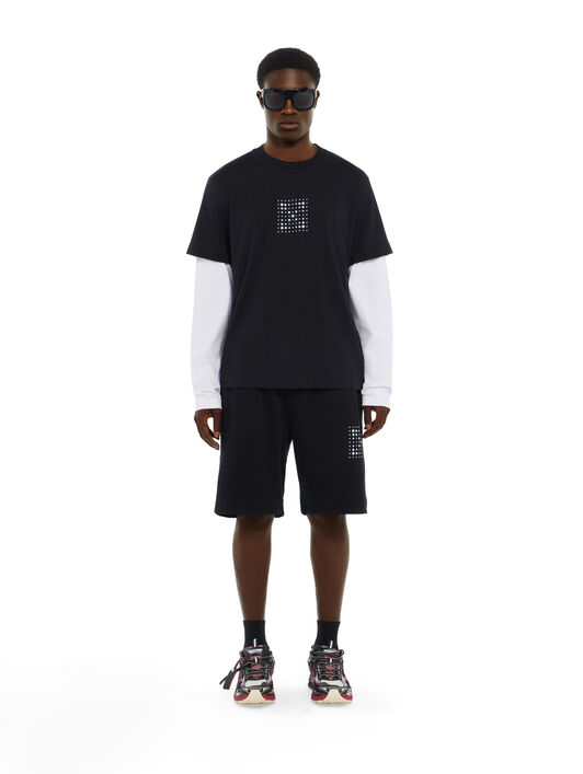 Dotted Arrow Double Sleeve Regular Long Sleeve T-Shirt OFF WHITE Dotted Arrow Double Sleeve Regular Long Sleeve T-Shirt BLACK 44MAB09RG26J002
