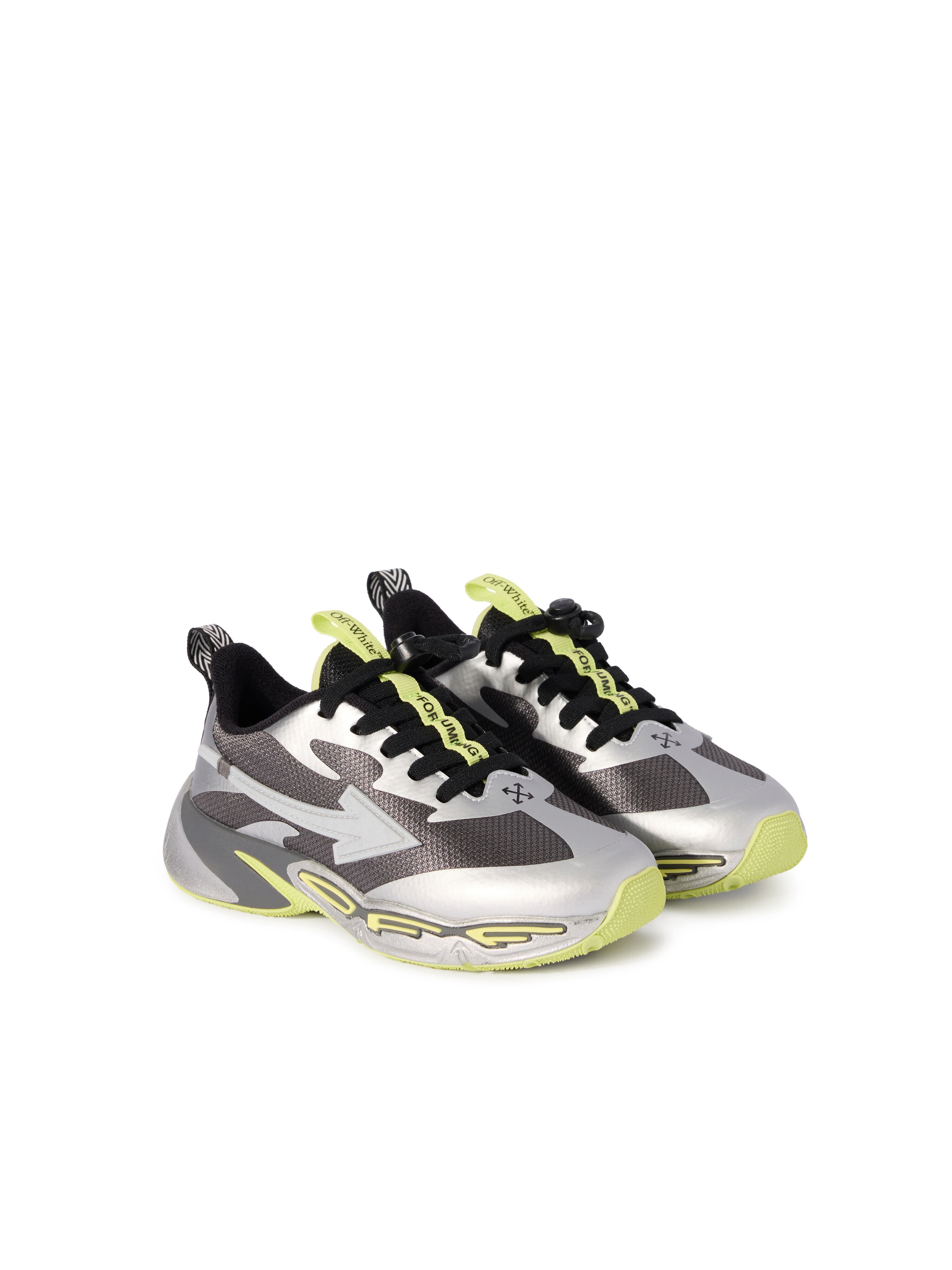 OFF WHITE Out Of Office For Walking Sneakers DARK GREY - SILVER OBIA013F25FAB001