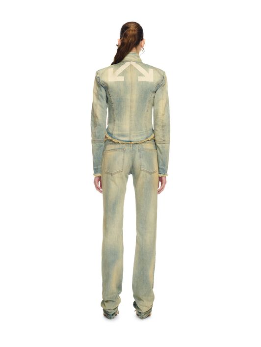 OFF WHITE Blue Jane Denim Pants BLUE OWYB01GZ25DEN001