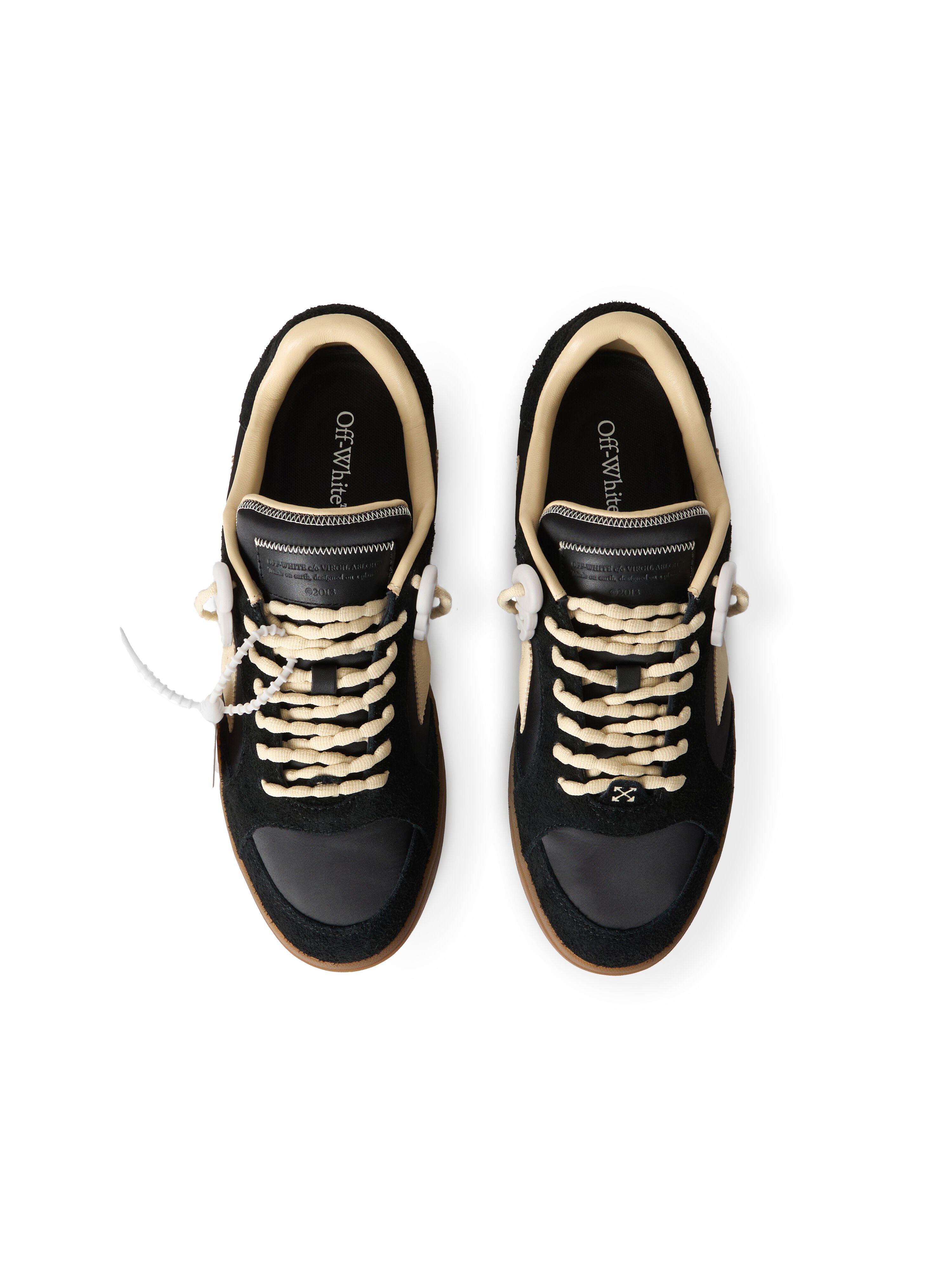 OFF WHITE Sneakers End Of Play BLACK - BEIGE OMIA2ALS26FAB002