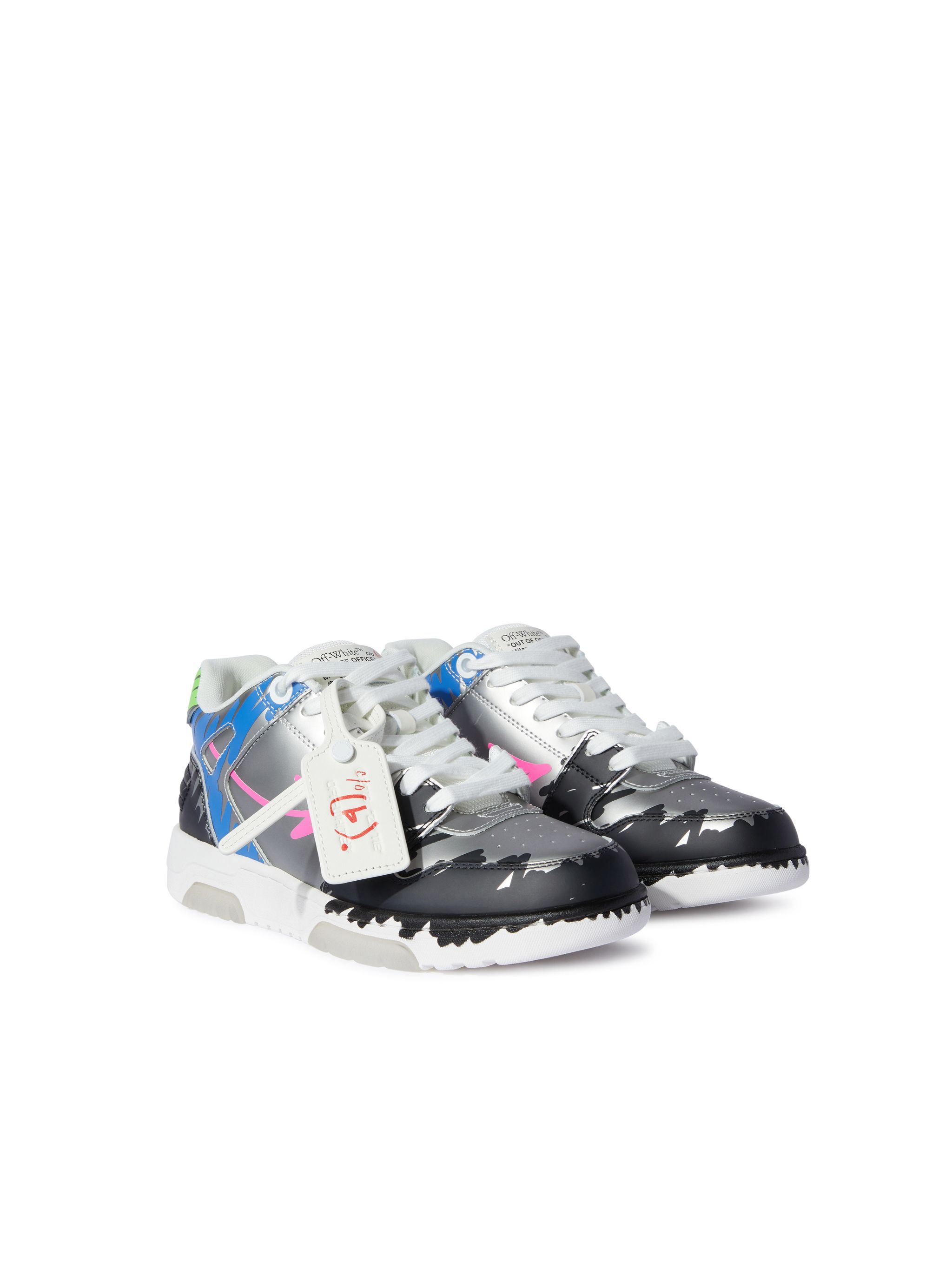 OFF WHITE Black/Pink Bstroy Out Of Office For Woman GREY OWIA259G24LEA001