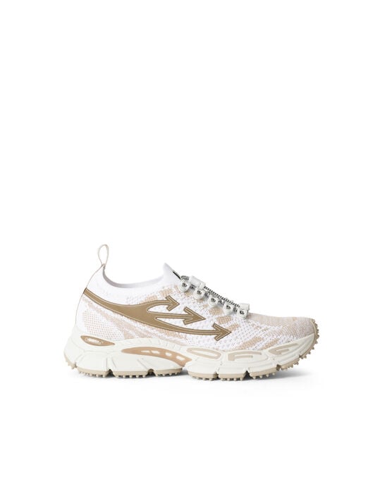Be Right Back Knit Sneakers OFF WHITE Be Right Back Knit Sneakers WHITE/BRONZE OF05756210