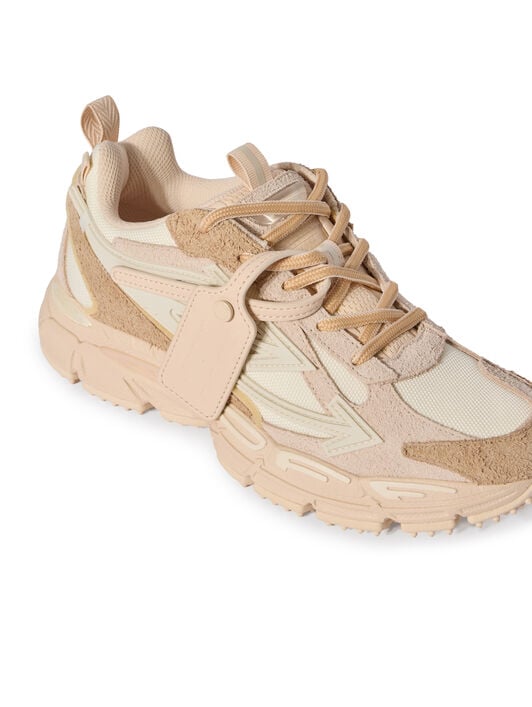 OFF WHITE Be Right Back Sneakers CARAMEL - NUDE OWIA289F25LEA001
