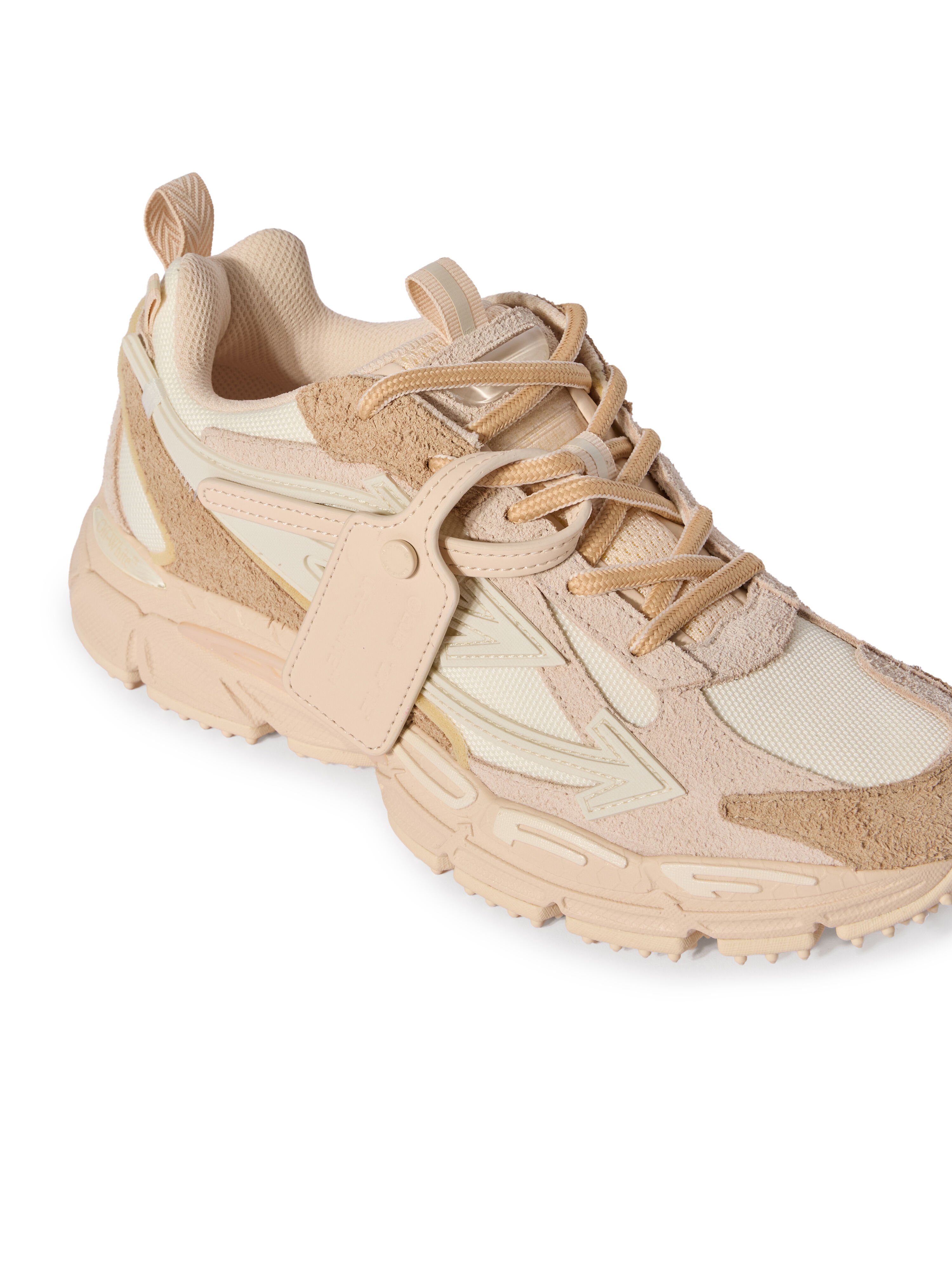 OFF WHITE Be Right Back Sneakers CARAMEL - NUDE OWIA289F25LEA001