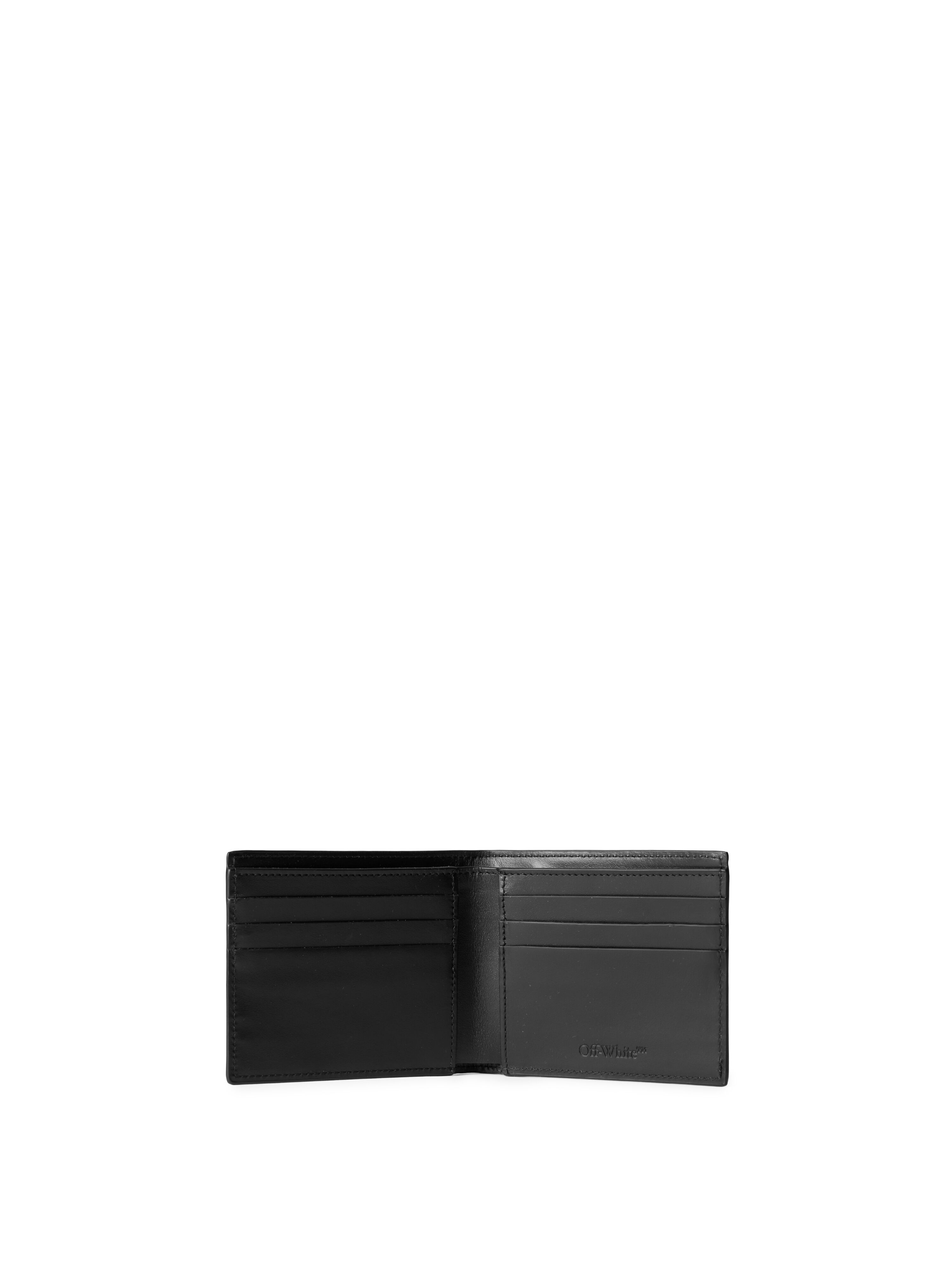 OFF WHITE Arrow Reflective Bifold Wallet BLACK - REFLECTIVE OMNC09CF25LEA001