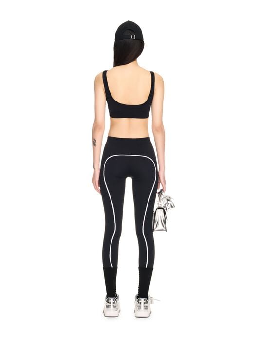 Off Stamp Seamless Leggings OFF WHITE Off Stamp Seamless Leggings BLACK OWVV015C99KNI001