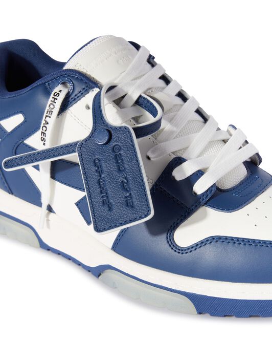 OFF WHITE Out Of Office Calf Leather BLUE OMIA189C99LEA007