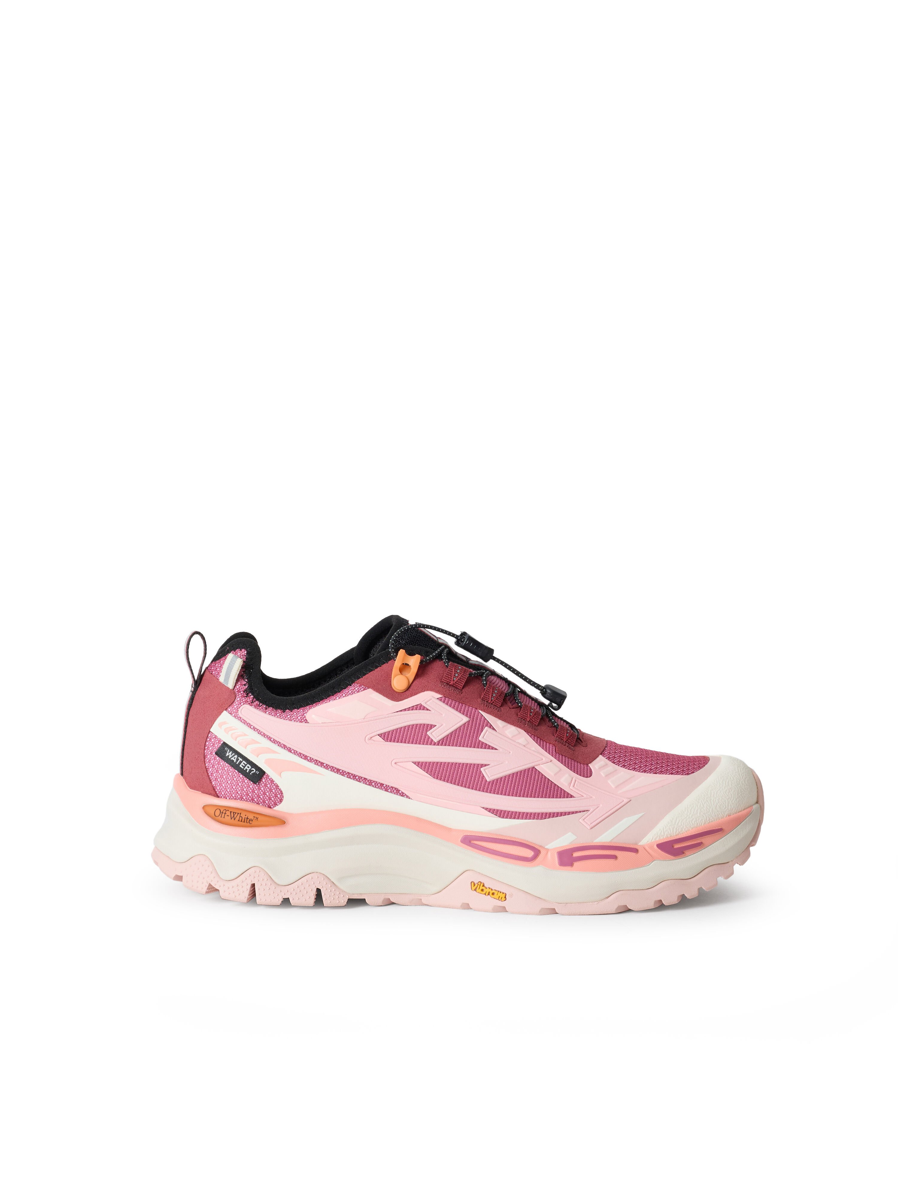 OFF WHITE Be Right Back Trail Low Sneakers DARK PINK/LT PINK OF05801655
