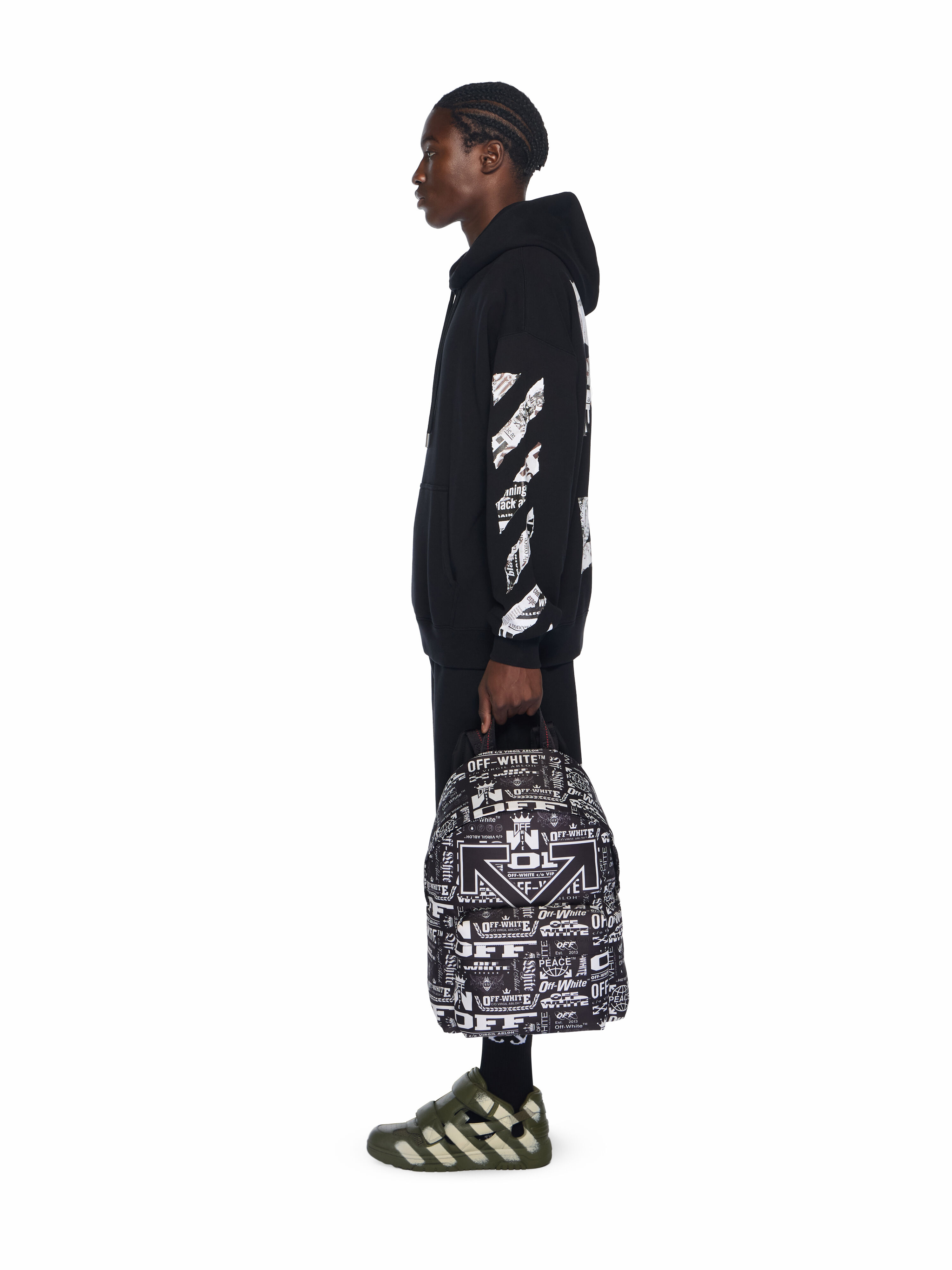 Heritage Multilogo Backpack OFF WHITE Heritage Multilogo Backpack WHITE SNOW - NO COLOR OMNB123F25FAB002