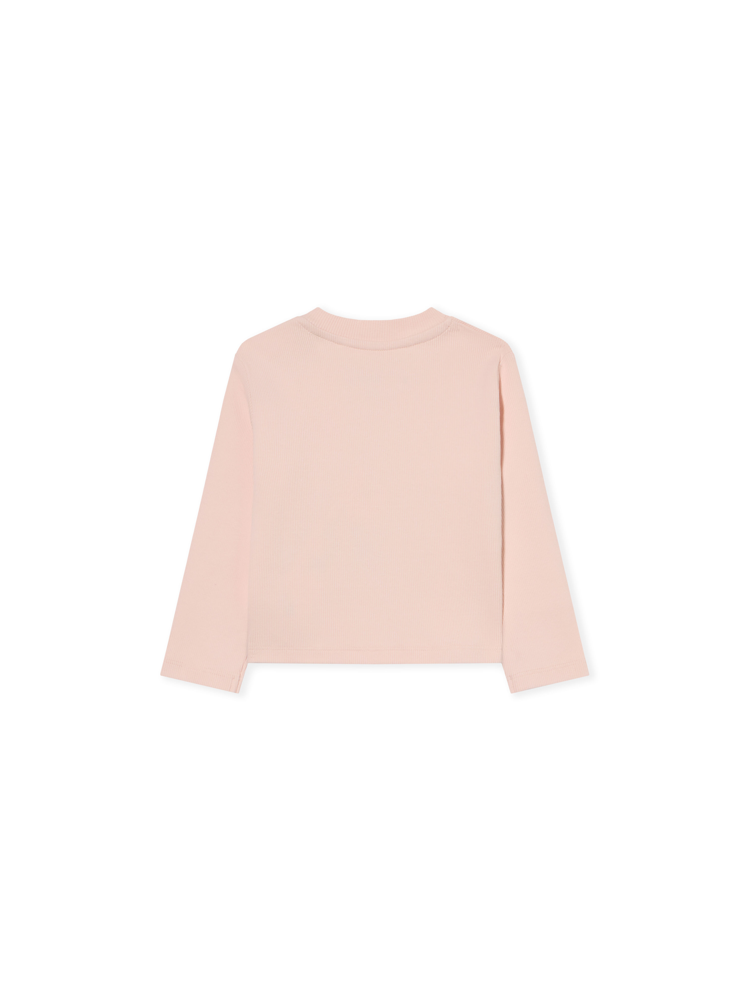 OFF WHITE Off Stamp Ribbed T-Shirt SOFT PINK - FUCHSIA OGX1001F25JER001