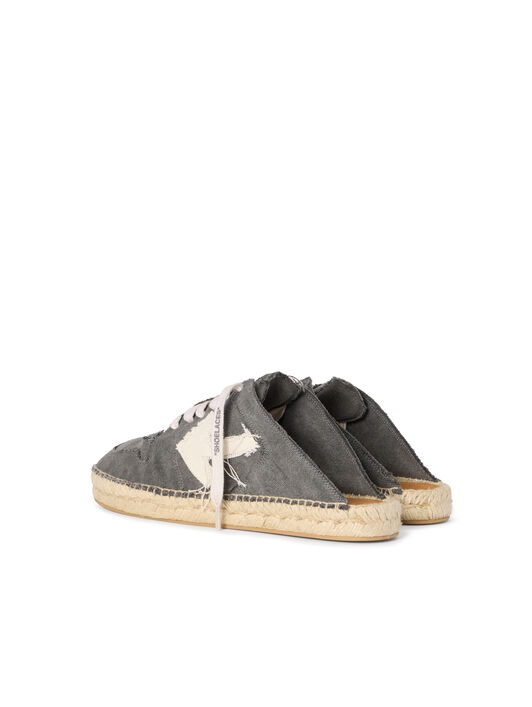 OFF WHITE Arrow Espadrillas BLACK/WHITE OMIB00AS26FAB001