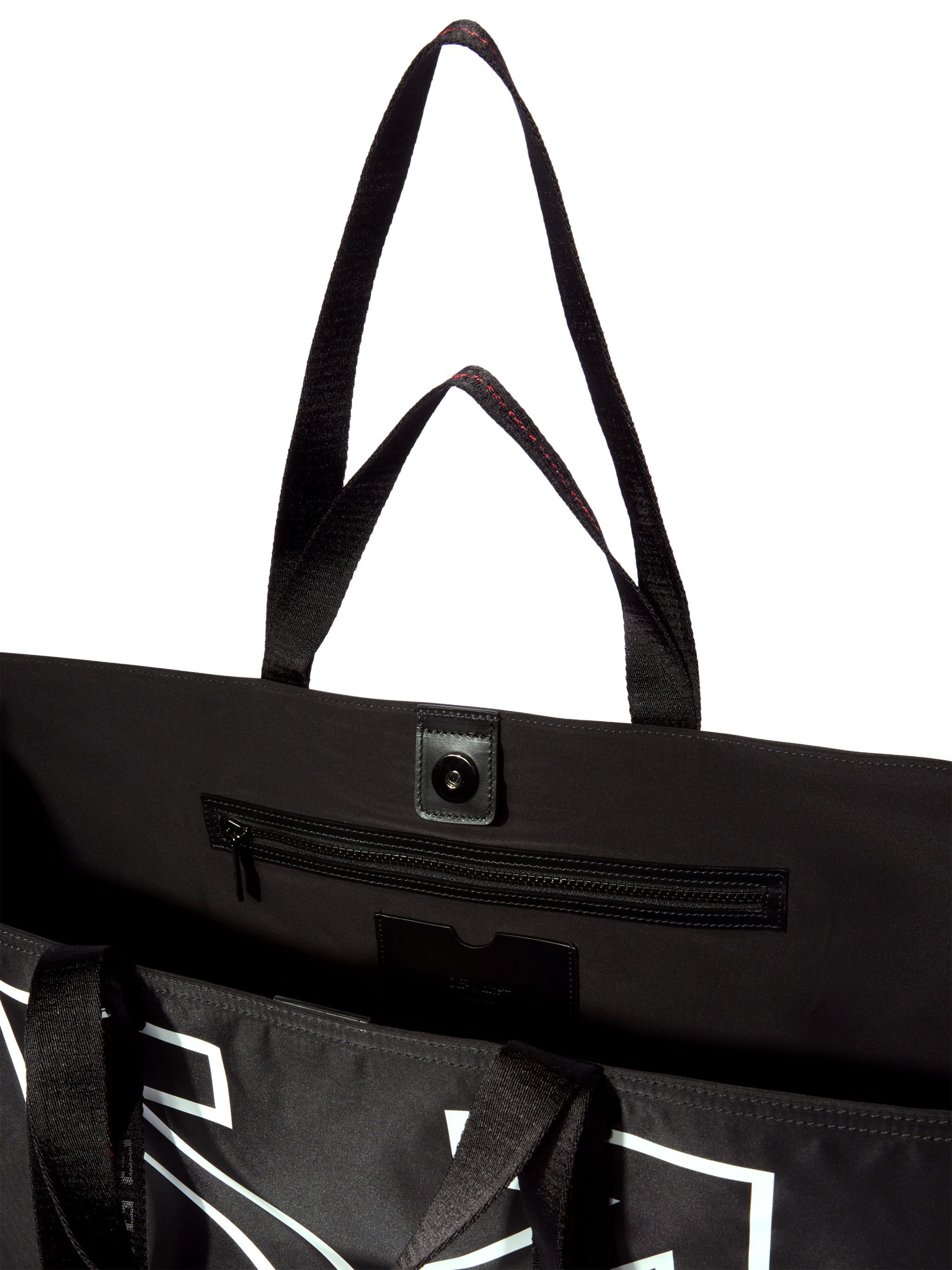 OFF WHITE Heritage Day Off Tote L BLACK - WHITE OMNA20JC99FAB001