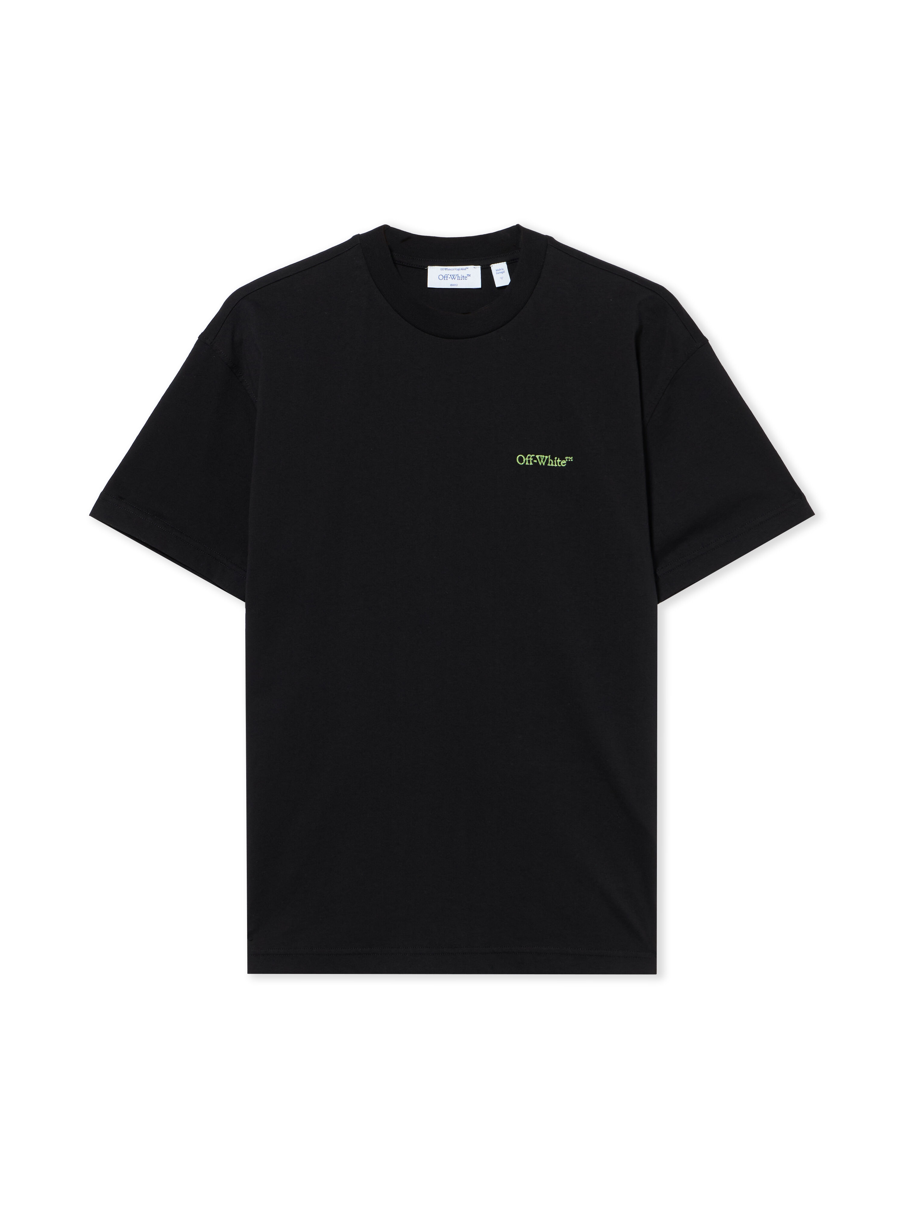 OFF WHITE Arrow Leaves Reg Tee Black-Beech 2AA089S26JER004