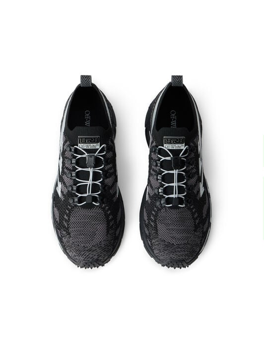 Be Right Back Knit Sneakers OFF WHITE Be Right Back Knit Sneakers BLACK/SILVER OF06207001