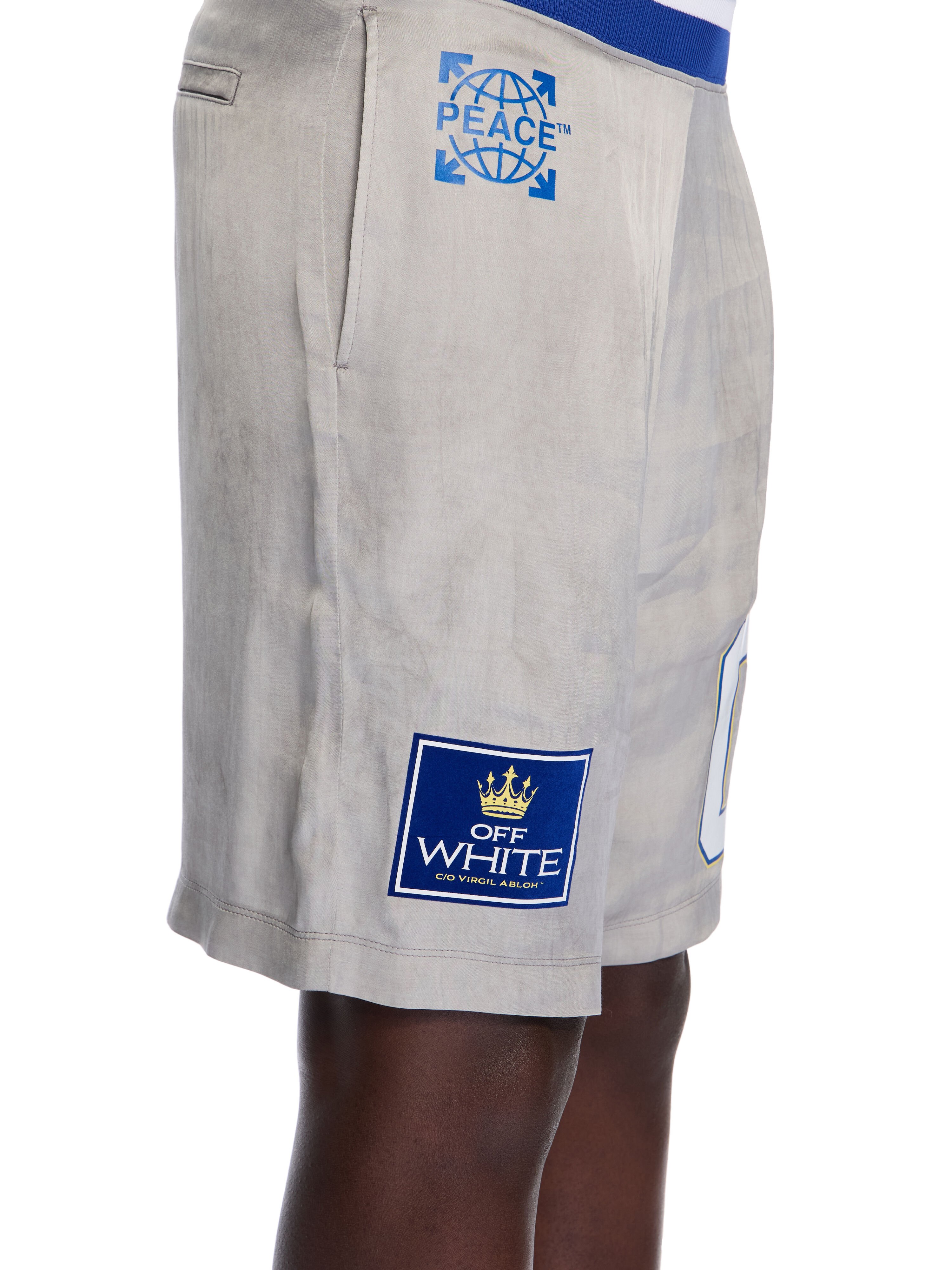 Dyed Vi Sat 00 Loose Shorts OFF WHITE Dyed Vi Sat 00 Loose Shorts FLINT GRAY-ELECTRIC BLUE OWCB05KF25FAB001