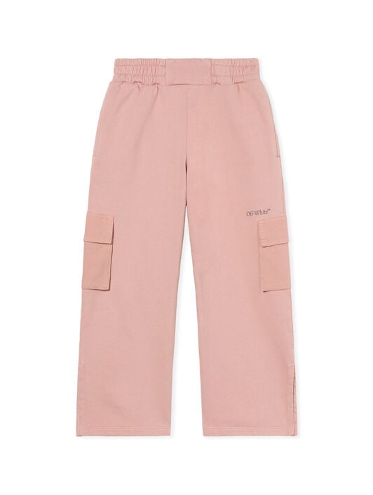 Arrow Studs Cargo Logo Pants OFF WHITE Arrow Studs Cargo Logo Pants ROSE PINK - DARK GREY OGCH00CF25FLE001