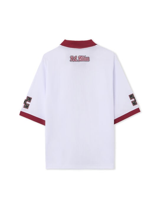 OFF WHITE Off-White™ c/o AC Milan Arrow Tech T-shirt WHITE RED 44MAA16RG25F001