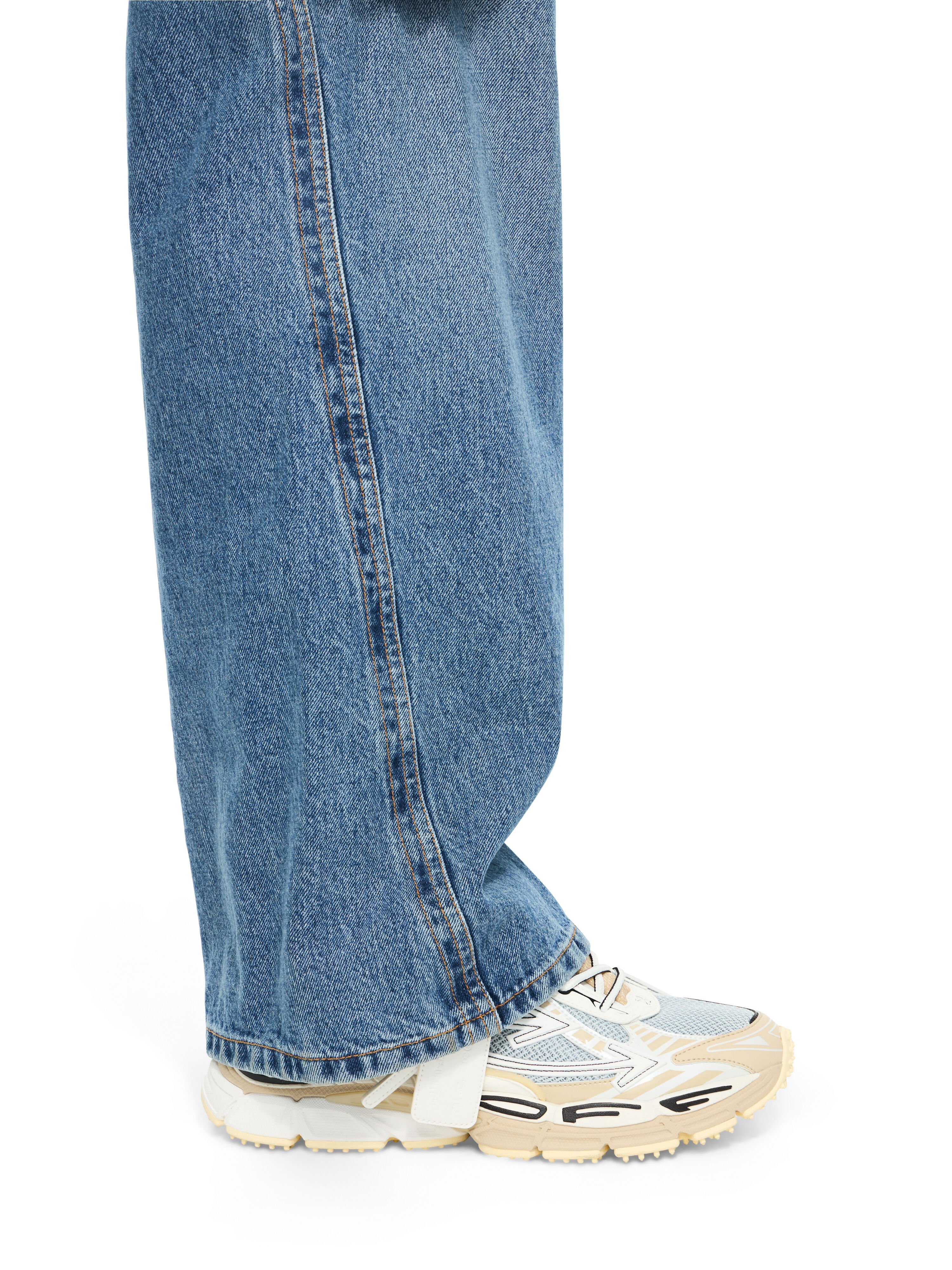 OFF WHITE Be Right Back Sneakers LIGHT GREY - CARAMEL OMIA295S26FAB001