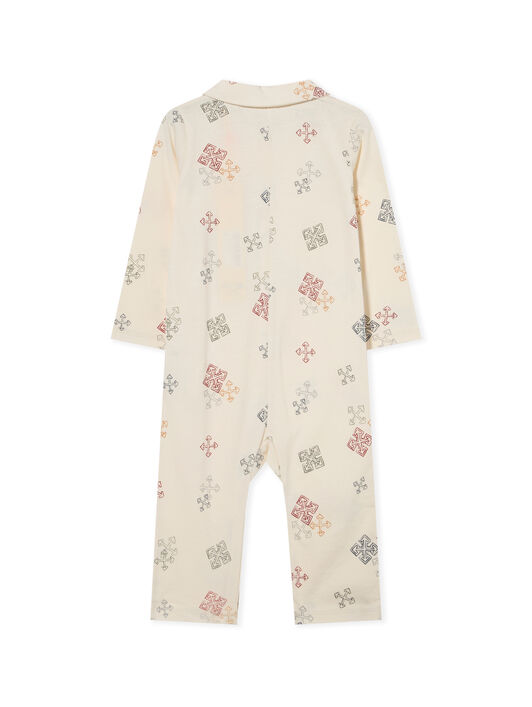 Arrow All-Over Print Jumpsuit OFF WHITE Arrow All-Over Print Jumpsuit EGRET 44BXG005F26J001