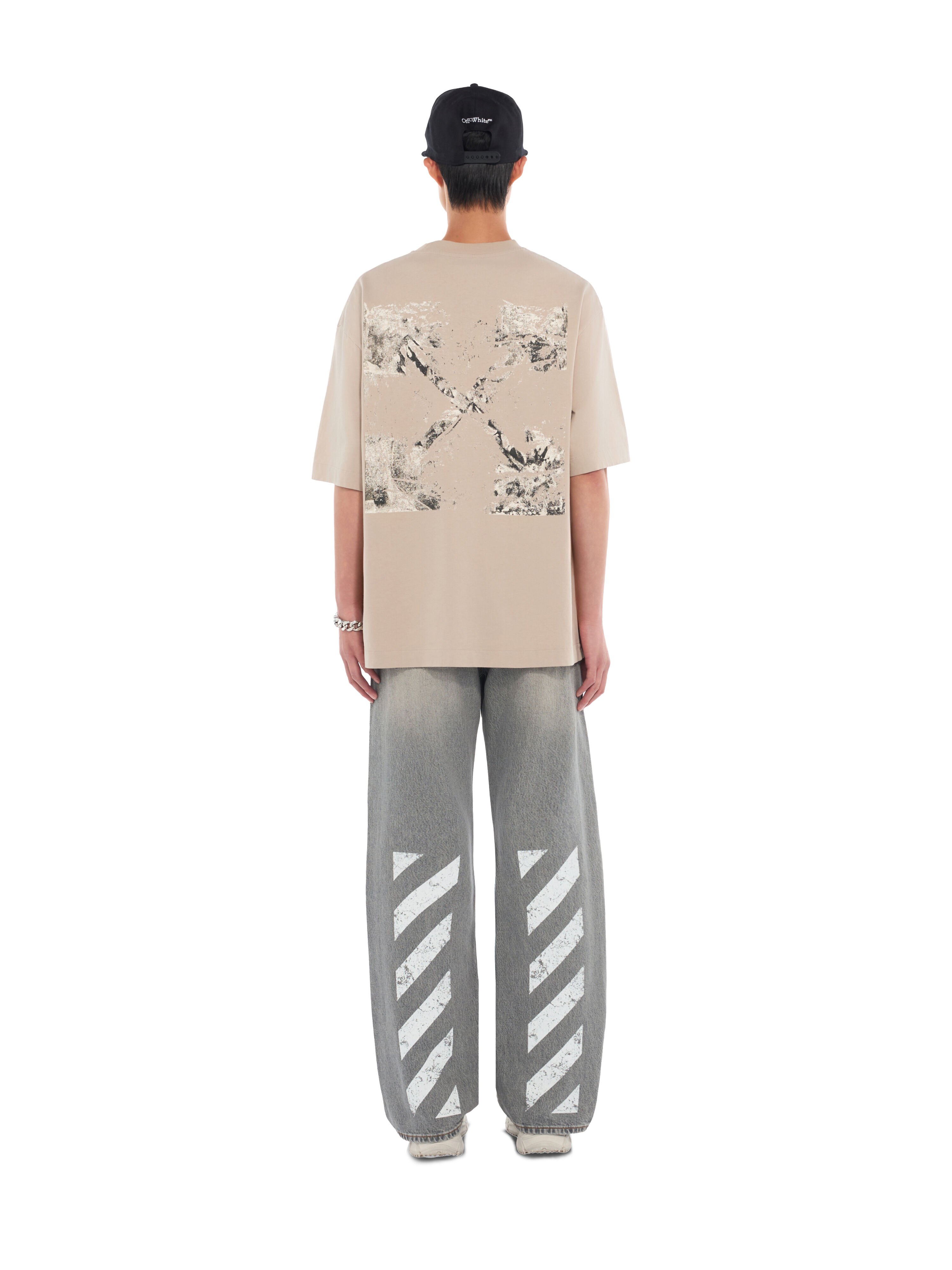 Spices Arrow Skate T-Shirt OFF WHITE Spices Arrow Skate T-Shirt STRING 44MAA120F26J00D