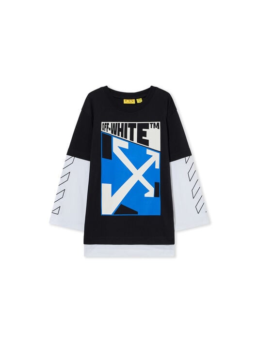 Arrow Constructive Long Sleeve T-Shirt OFF WHITE Arrow Constructive Long Sleeve T-Shirt BLACK 44BAB005F26J002