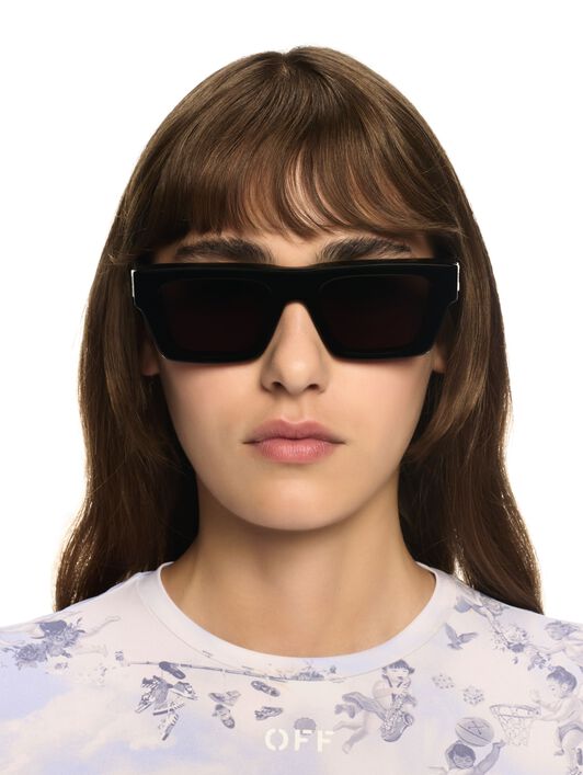 OFF WHITE Oregon Sunglasses BLACK OERI145S25PLA001