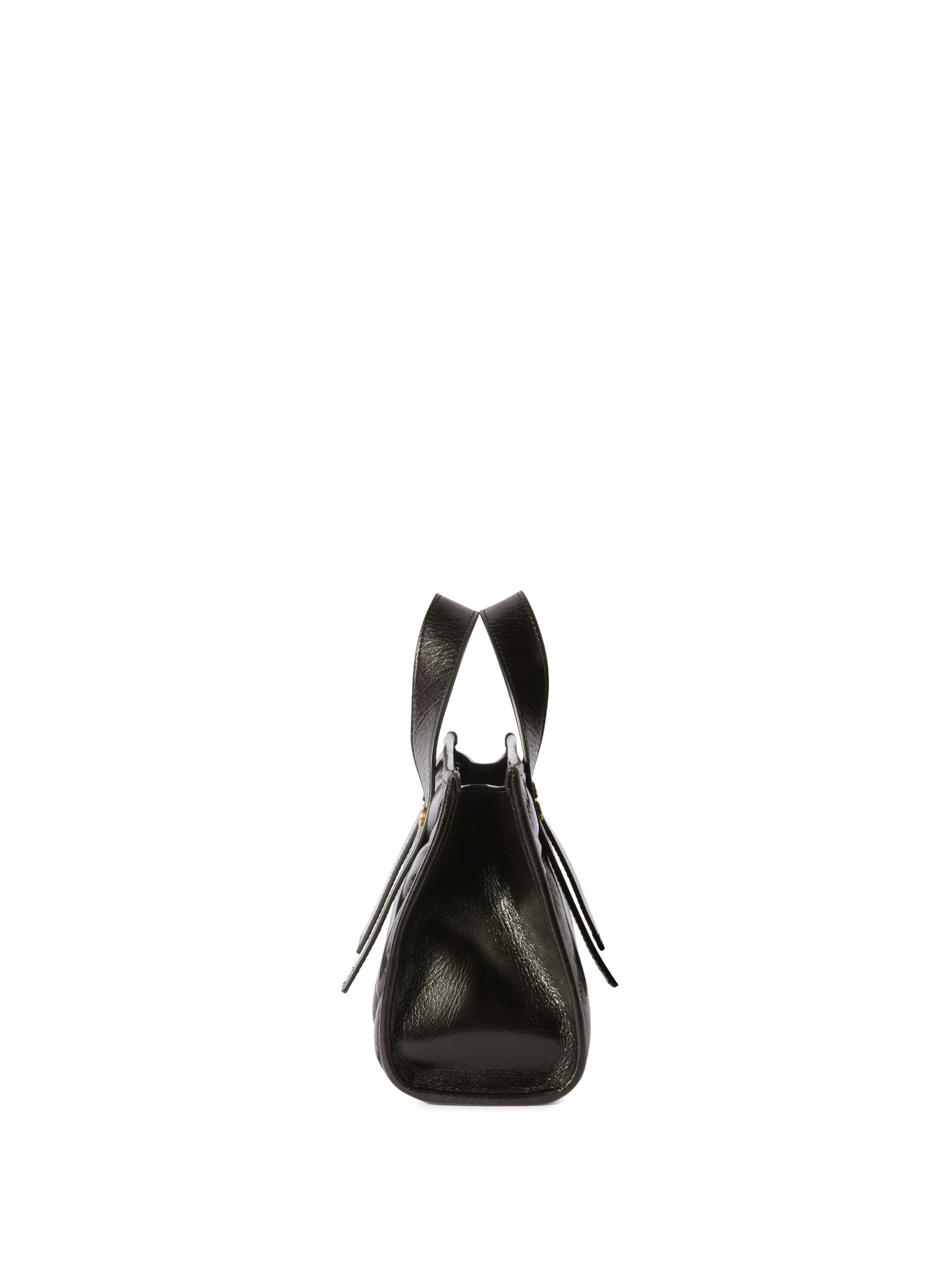 OFF WHITE Black Quilted Tote Bag BLACK OWNA238C99LEA001