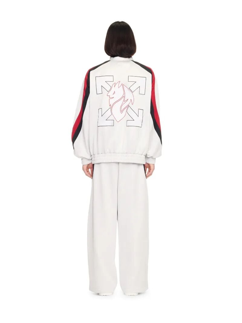 OFF WHITE Acm X Puma Track Pant Silver - Red - Black  OMCJ03AT25FAB001