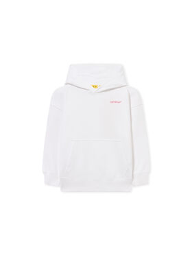 OFF WHITE Arrow Splat Hoodie WHITE 44GBB002S26F003