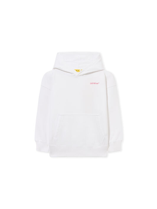 OFF WHITE Arrow Splat Hoodie WHITE 44GBB002S26F003